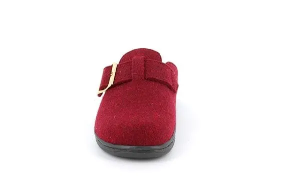 Grunland Women's Dasa Slippers- Love/ Red