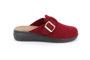 Grunland Women's Dasa Slippers- Love/ Red