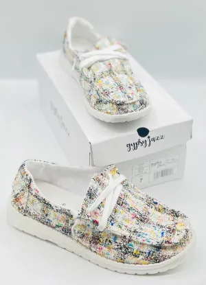 Gypsy Jazz Spring Plaid Shoes