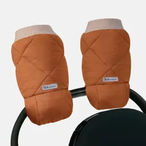 handmuffs warm - spice quilted