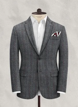 Harris Tweed Welsh Gray Jacket