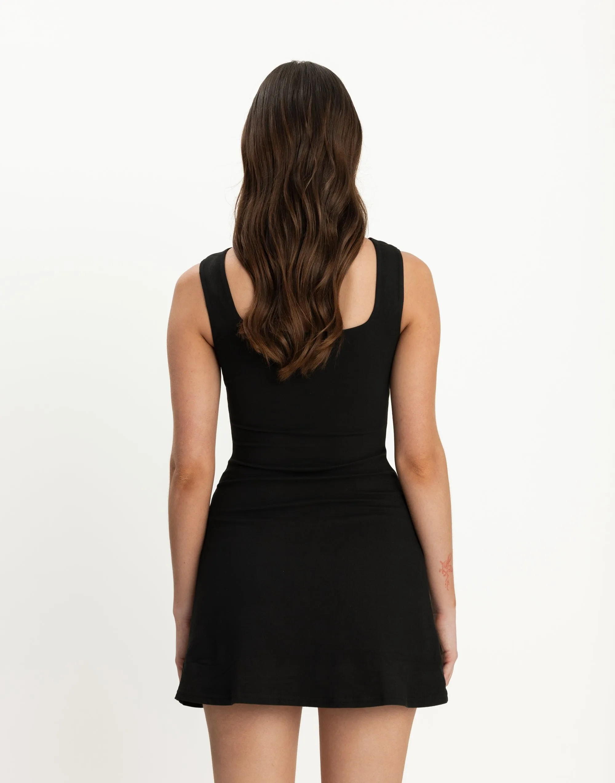 Heatwave Mini Dress (Black)