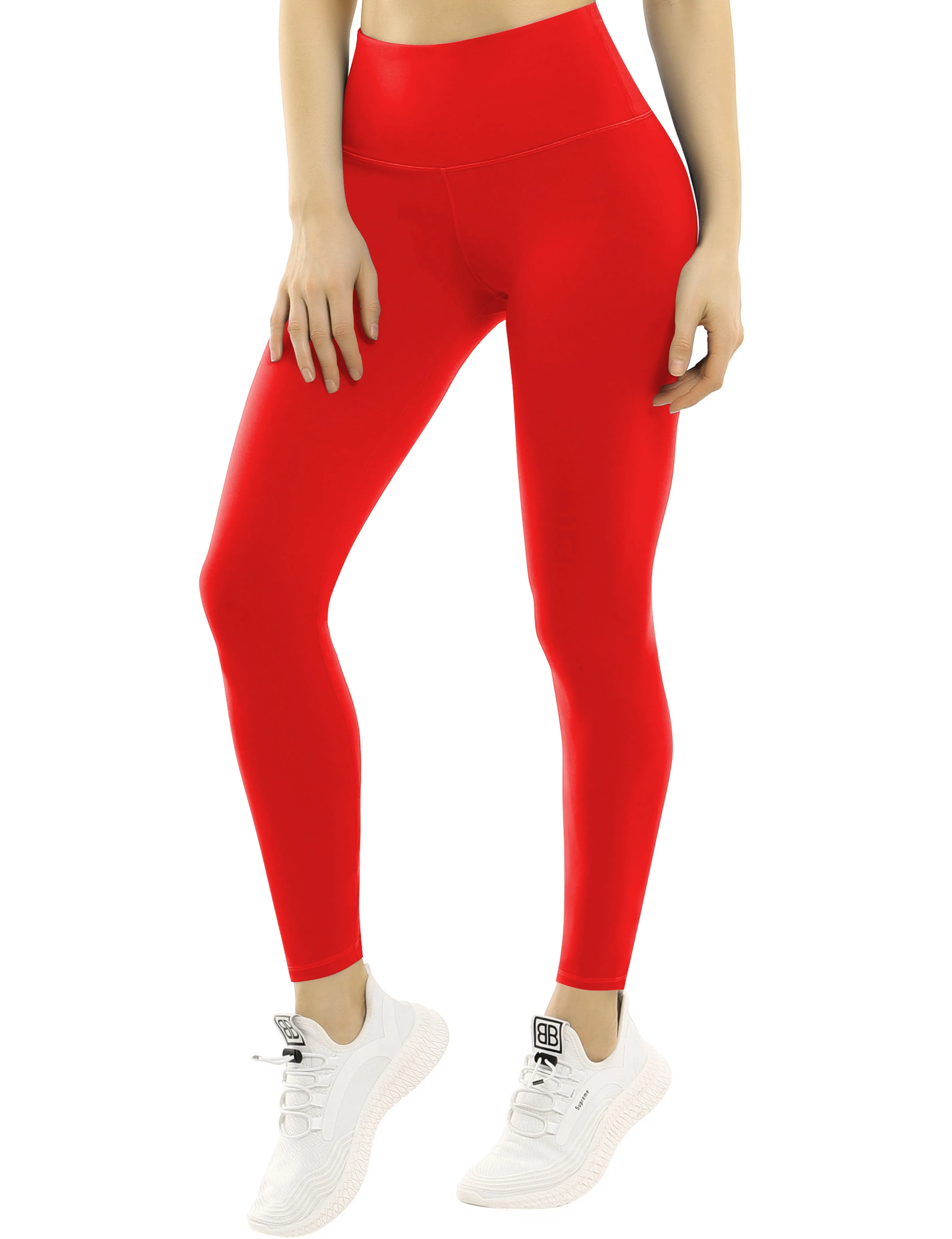High Waist Biking Pants scarlet_Biking