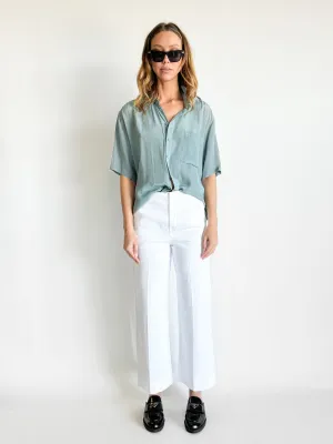 High Waist Cropped Trouser