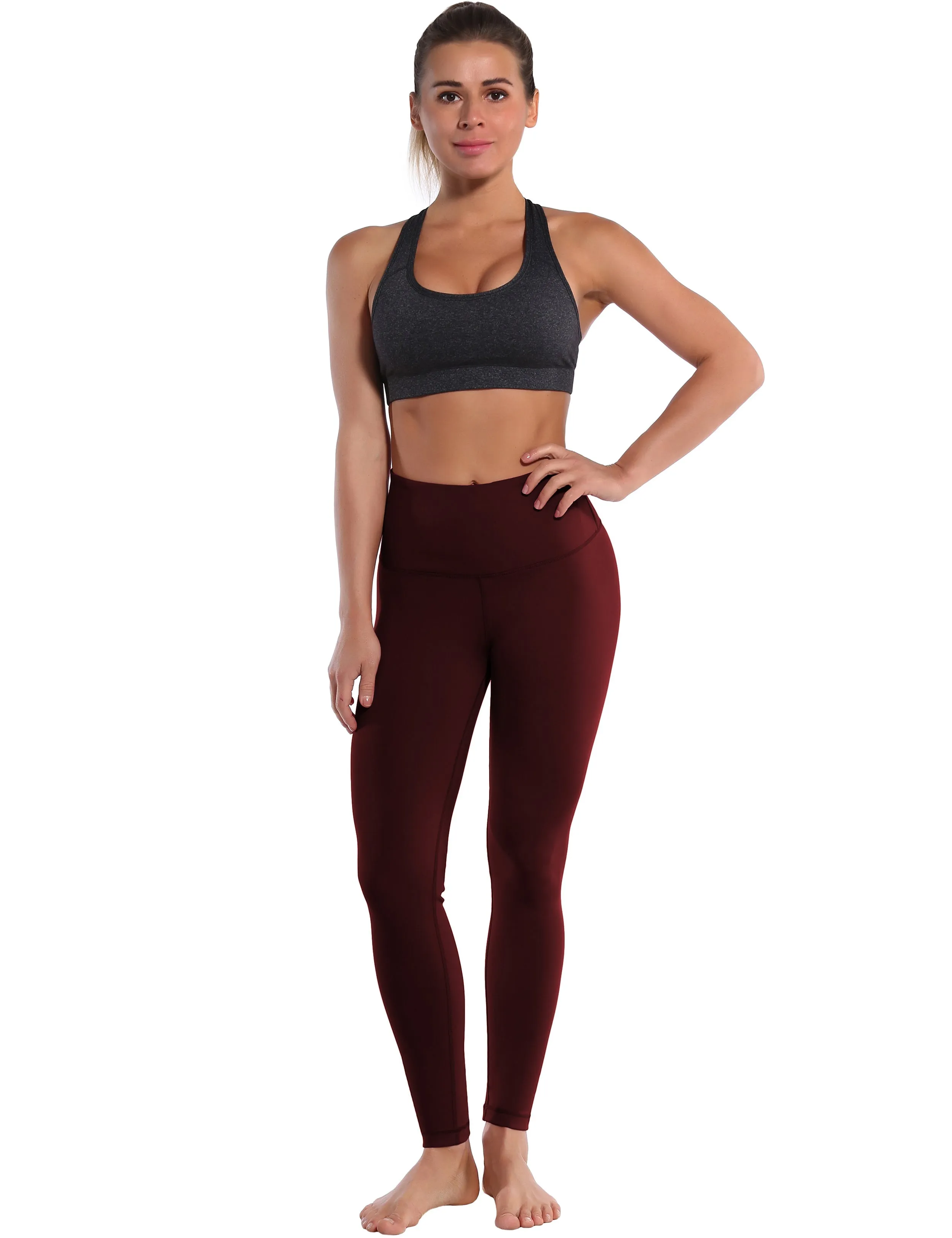 High Waist Golf Pants cherryred_Golf