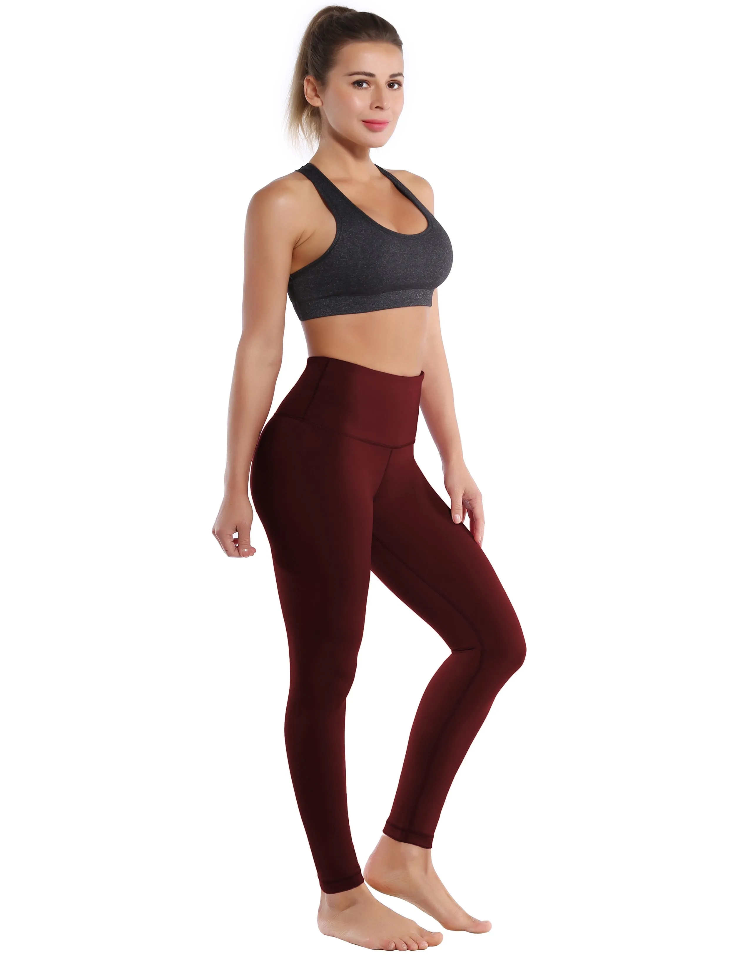 High Waist Golf Pants cherryred_Golf