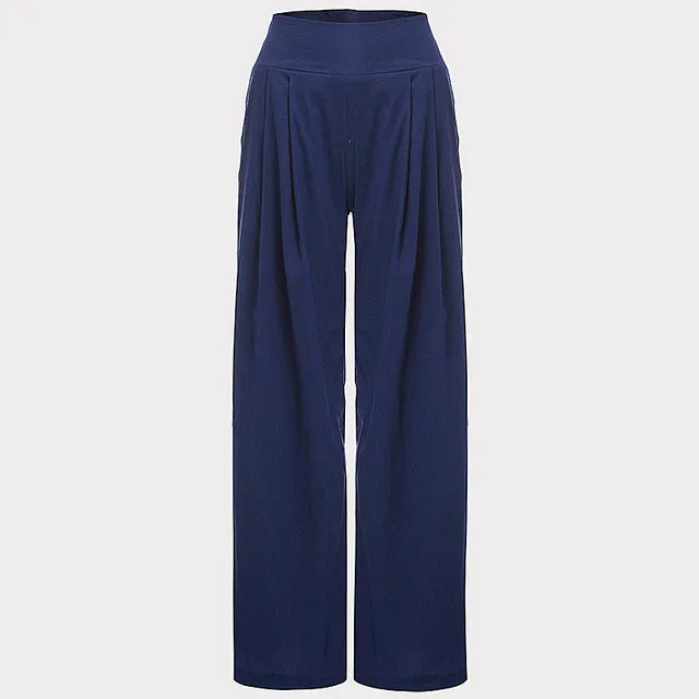 High Waist Loose Wide Leg Pants