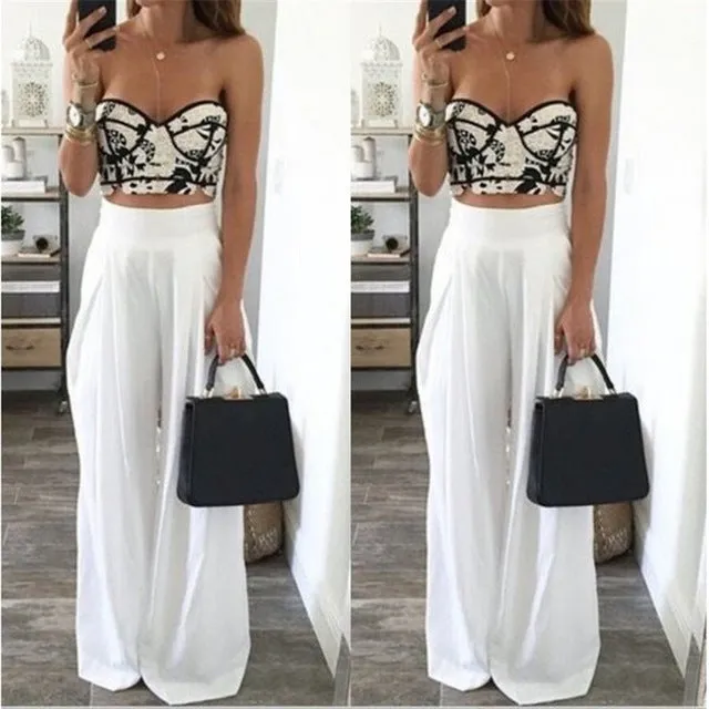High Waist Loose Wide Leg Pants