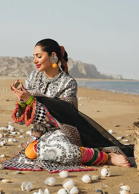 Hussain Rehar Rahgoli Luxury Lawn Collection 2022 – Zerbar