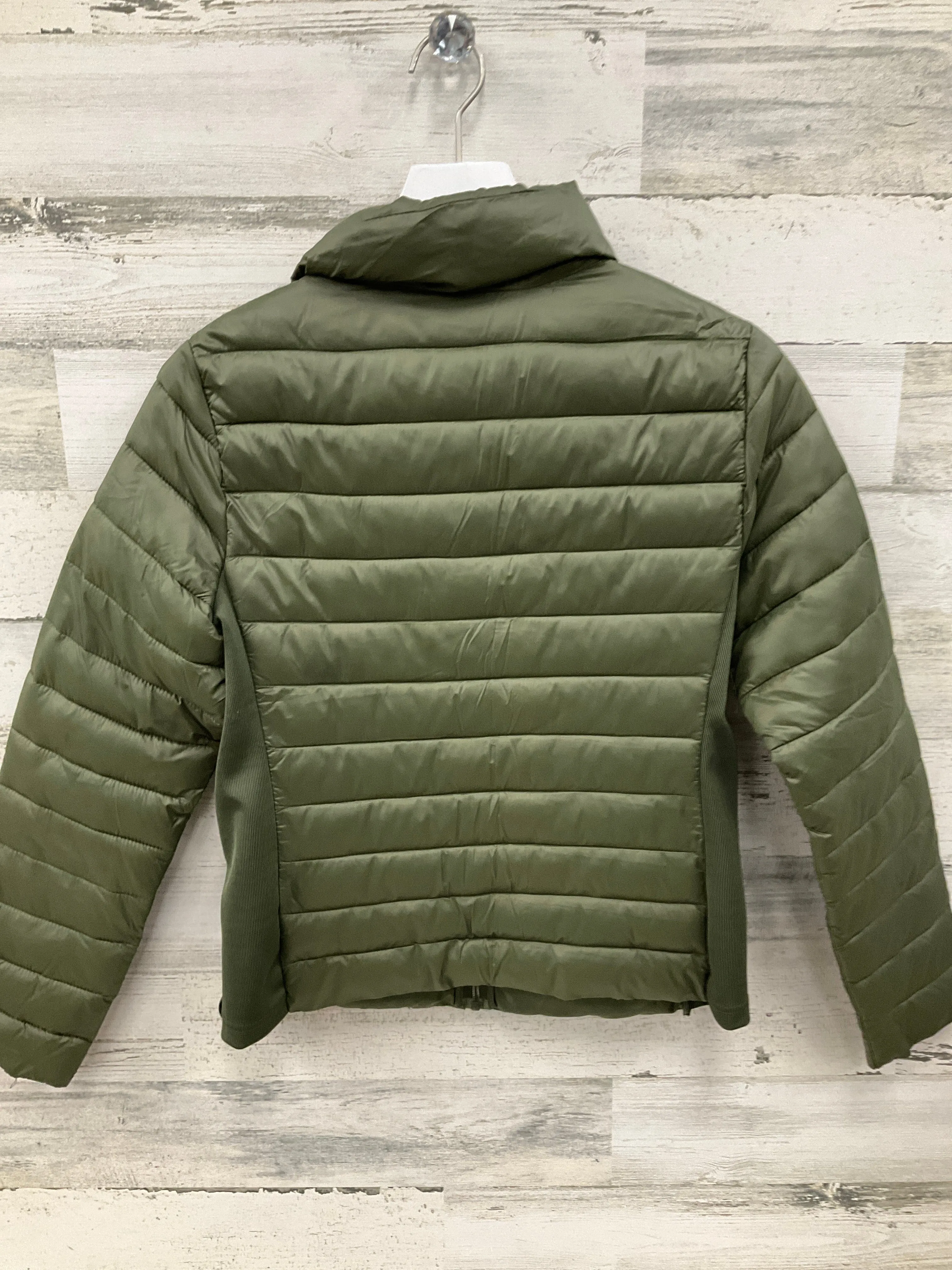 Jacket Puffer & Quilted By Ci Sono In Green, Size: M