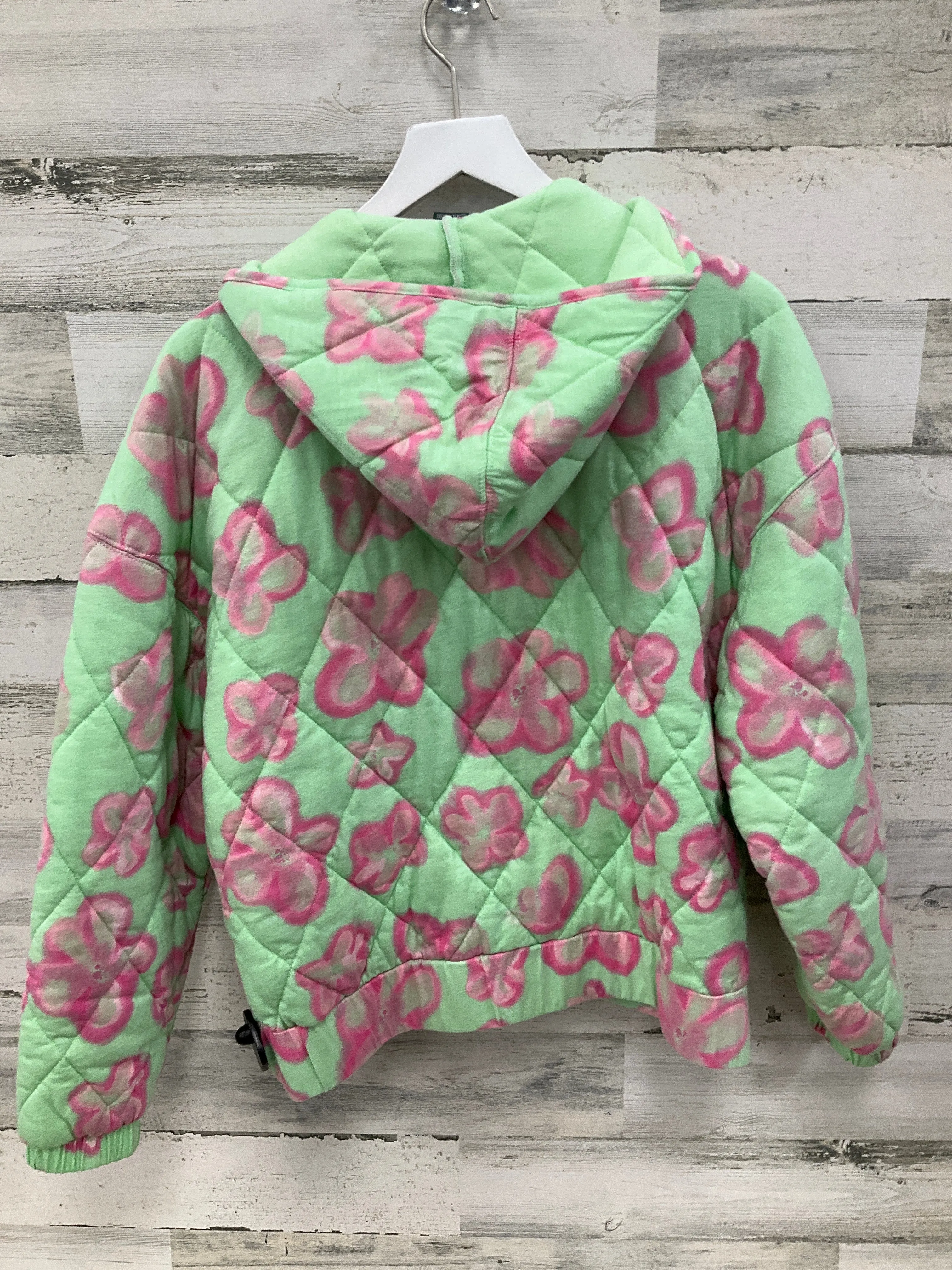 Jacket Puffer & Quilted By Wild Fable In Green, Size: M