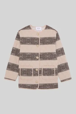 JACQUARD QUILTED JACKET