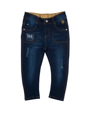 Jeans Berrel Niño Denim azul Black and Blue