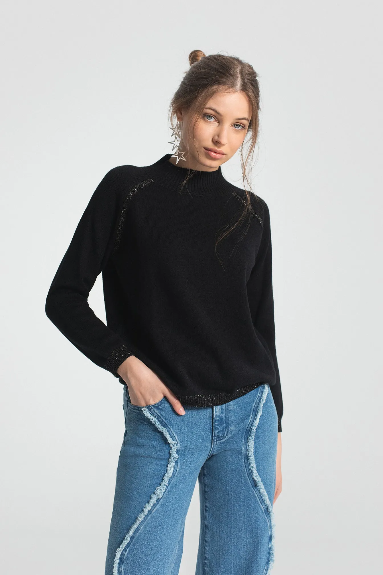 JEANS ONDAS DESFLECADO DENIM