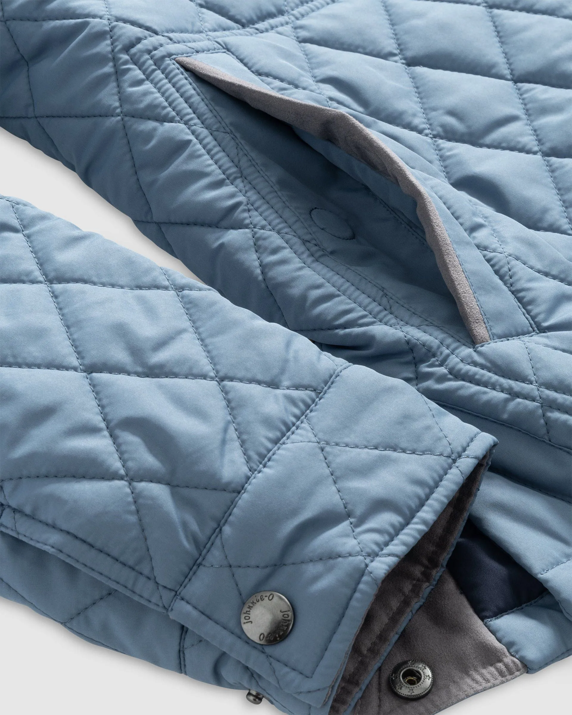 Johnnie O Juno Quilted Snap Jacket