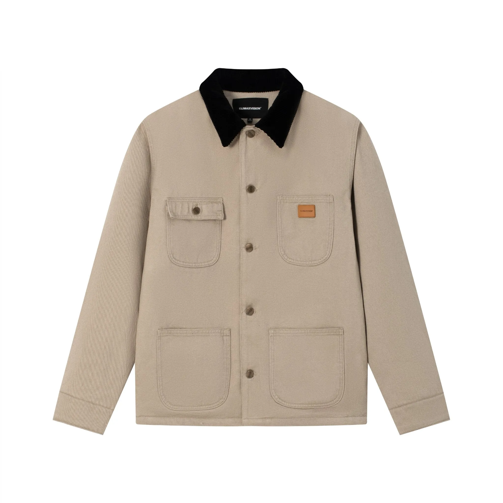 Khaki Michigan Workwear Quilted Jacket
