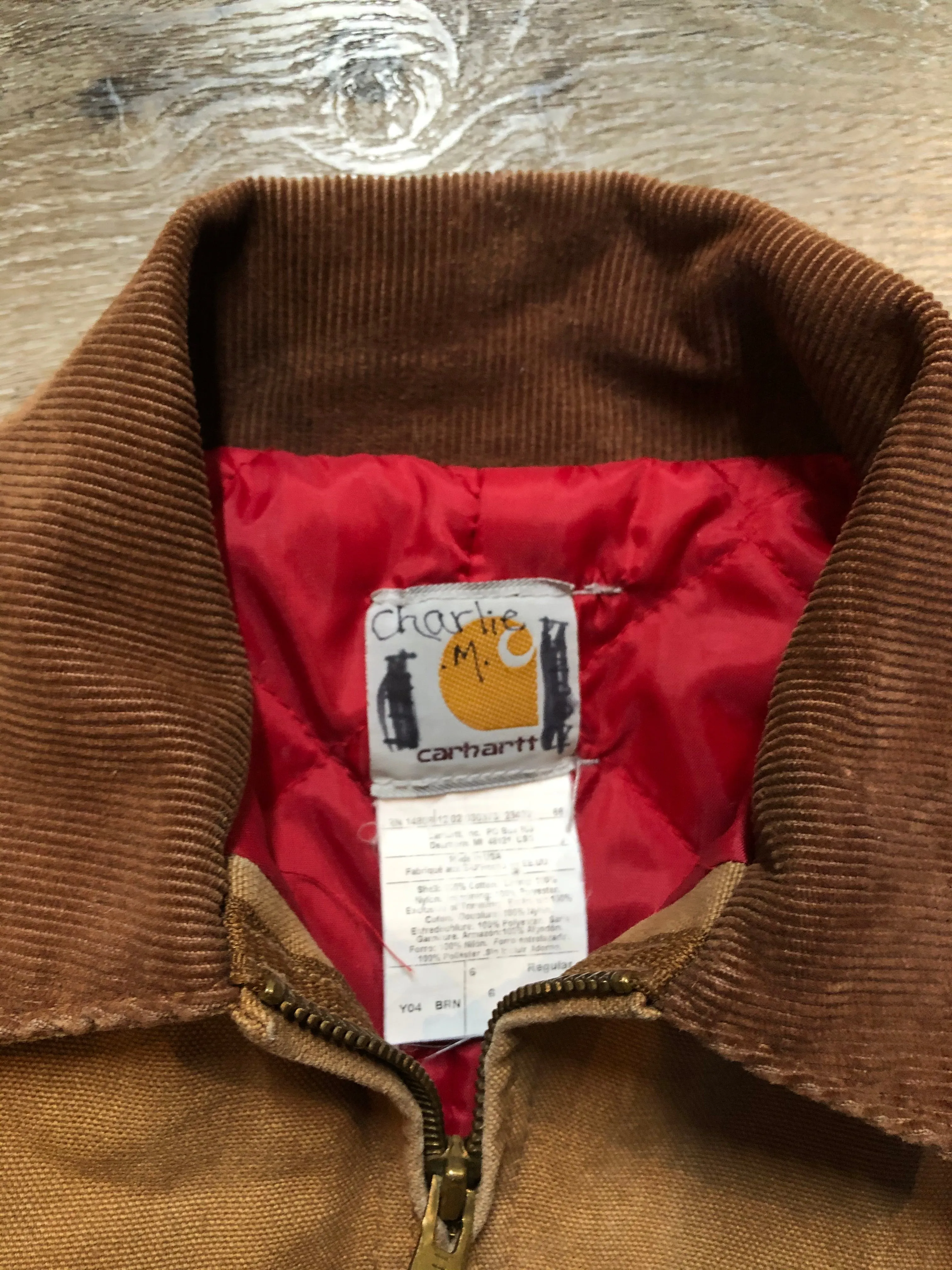 Kids Carhartt Chore Jacket, Made in USA, SOLD