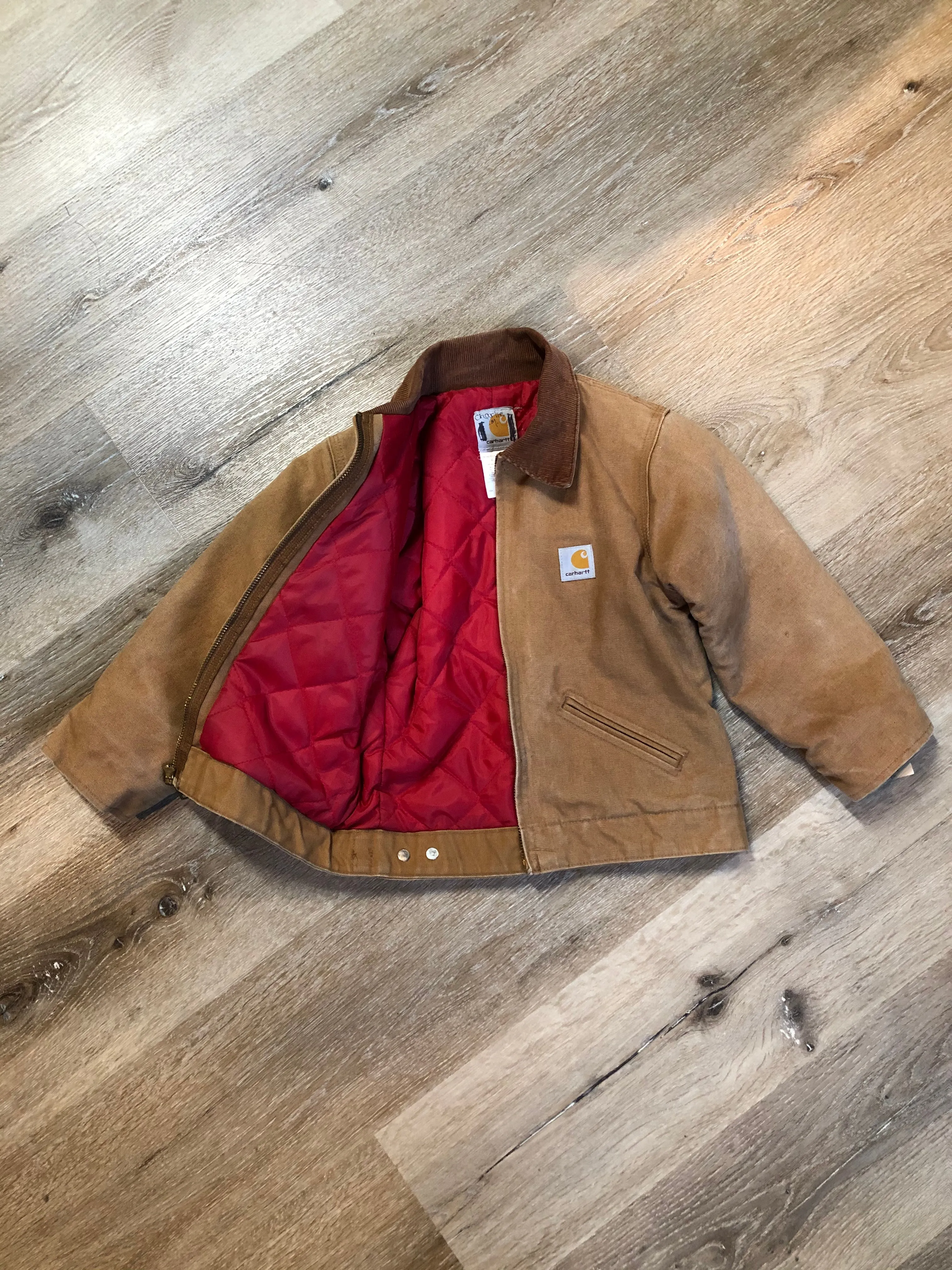 Kids Carhartt Chore Jacket, Made in USA, SOLD