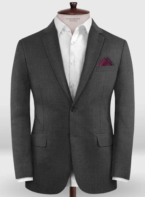 Lanificio Zegna Traveller Charcoal Wool Jacket