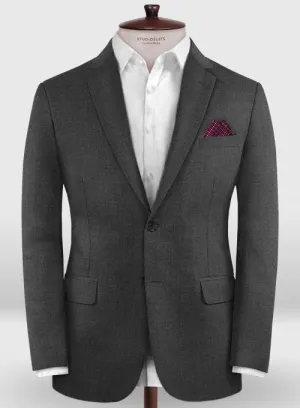 Lanificio Zegna Traveller Charcoal Wool Jacket