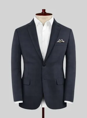 Lanificio Zegna Traveller Isai Blue Checks Wool Jacket