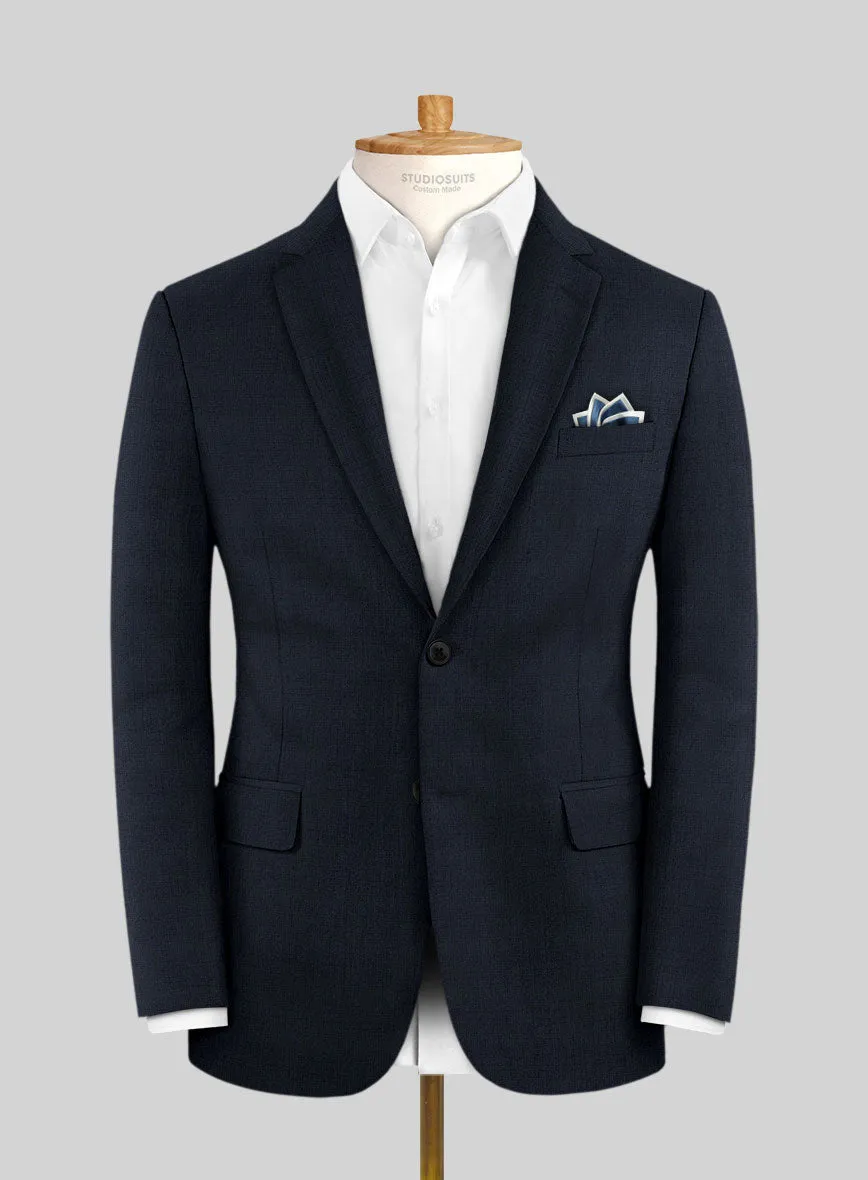 Lanificio Zegna Trofeo Jolge Blue Checks Wool Jacket