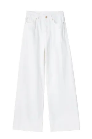 'Lenora' High-Waist Straight Jeans
