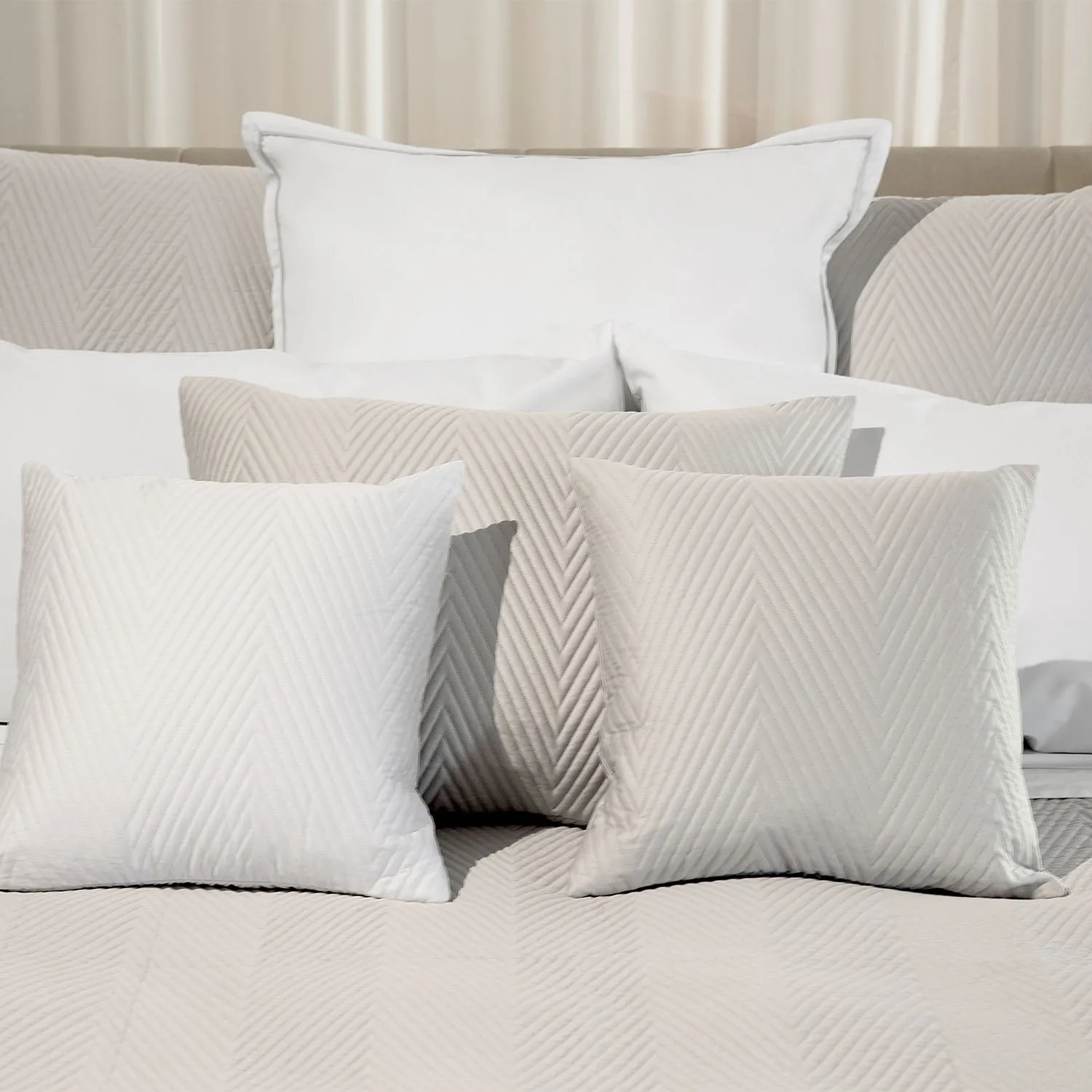 Letizia Quilted Coverlet & Shams