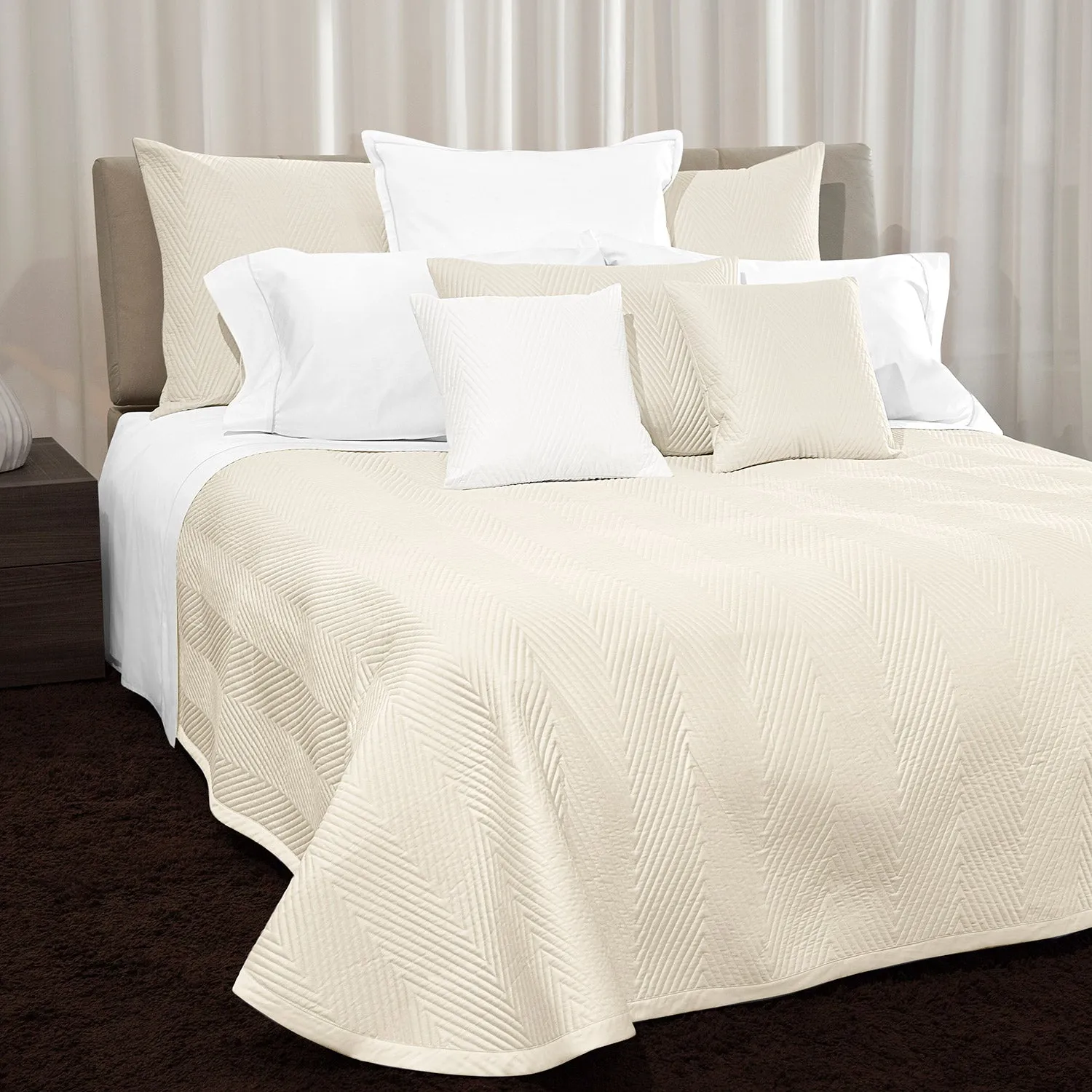 Letizia Quilted Coverlet & Shams