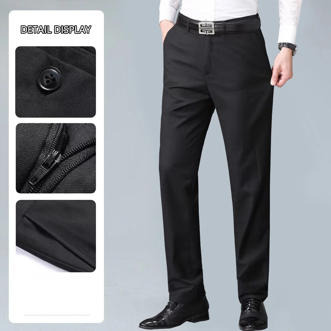 LionVII Gabardine Slim Leg Dress Pant