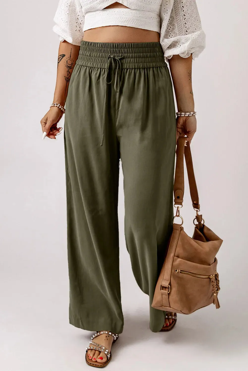 Lisa  High Waist Wide Leg Pants