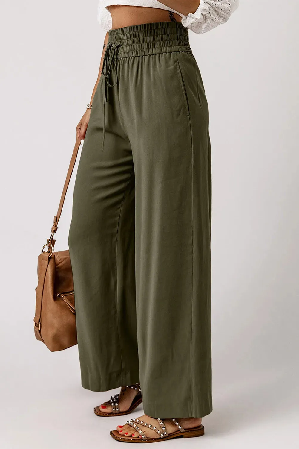 Lisa  High Waist Wide Leg Pants