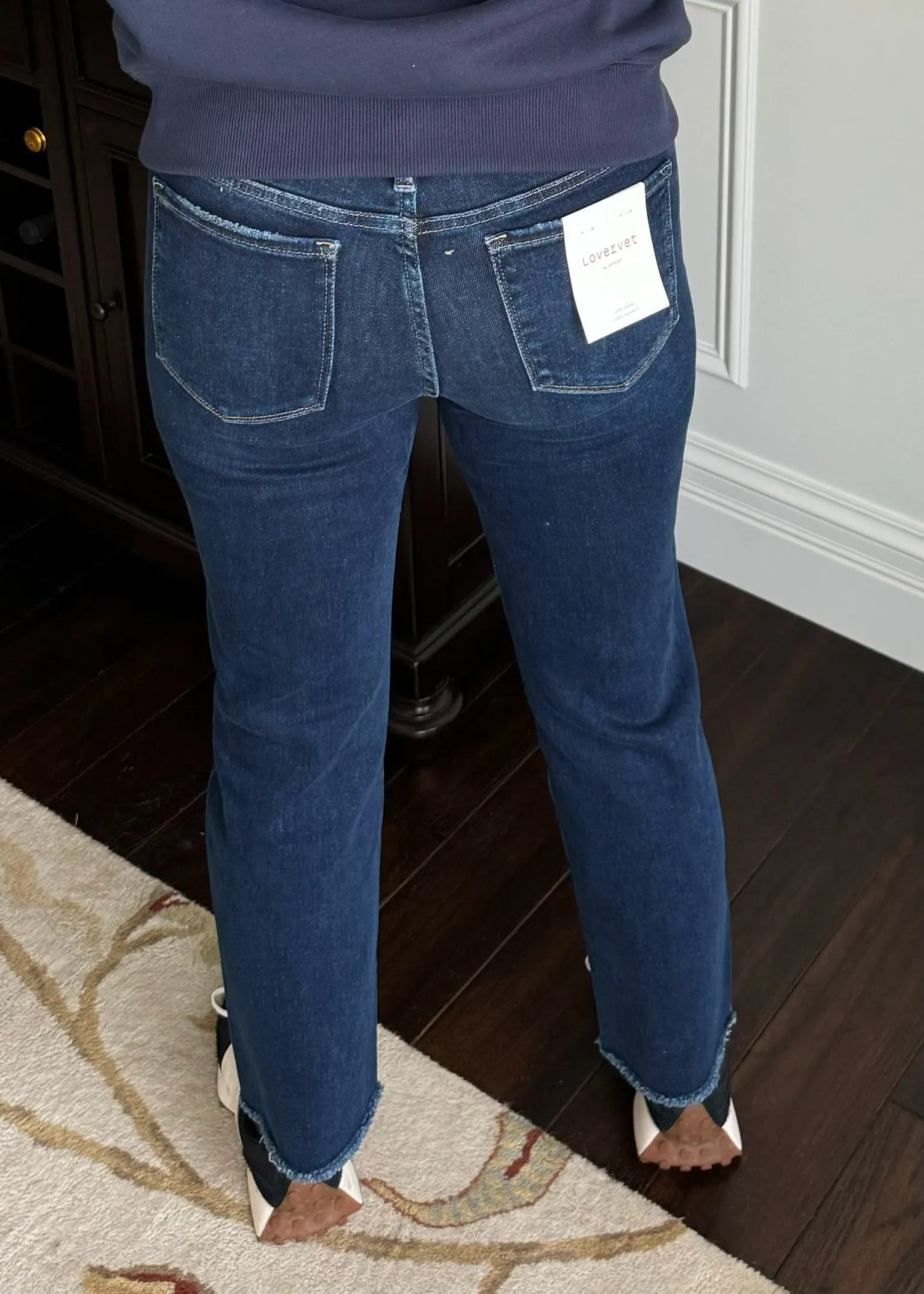 Loverlet by Vervet High Rise Straight Leg Ankle