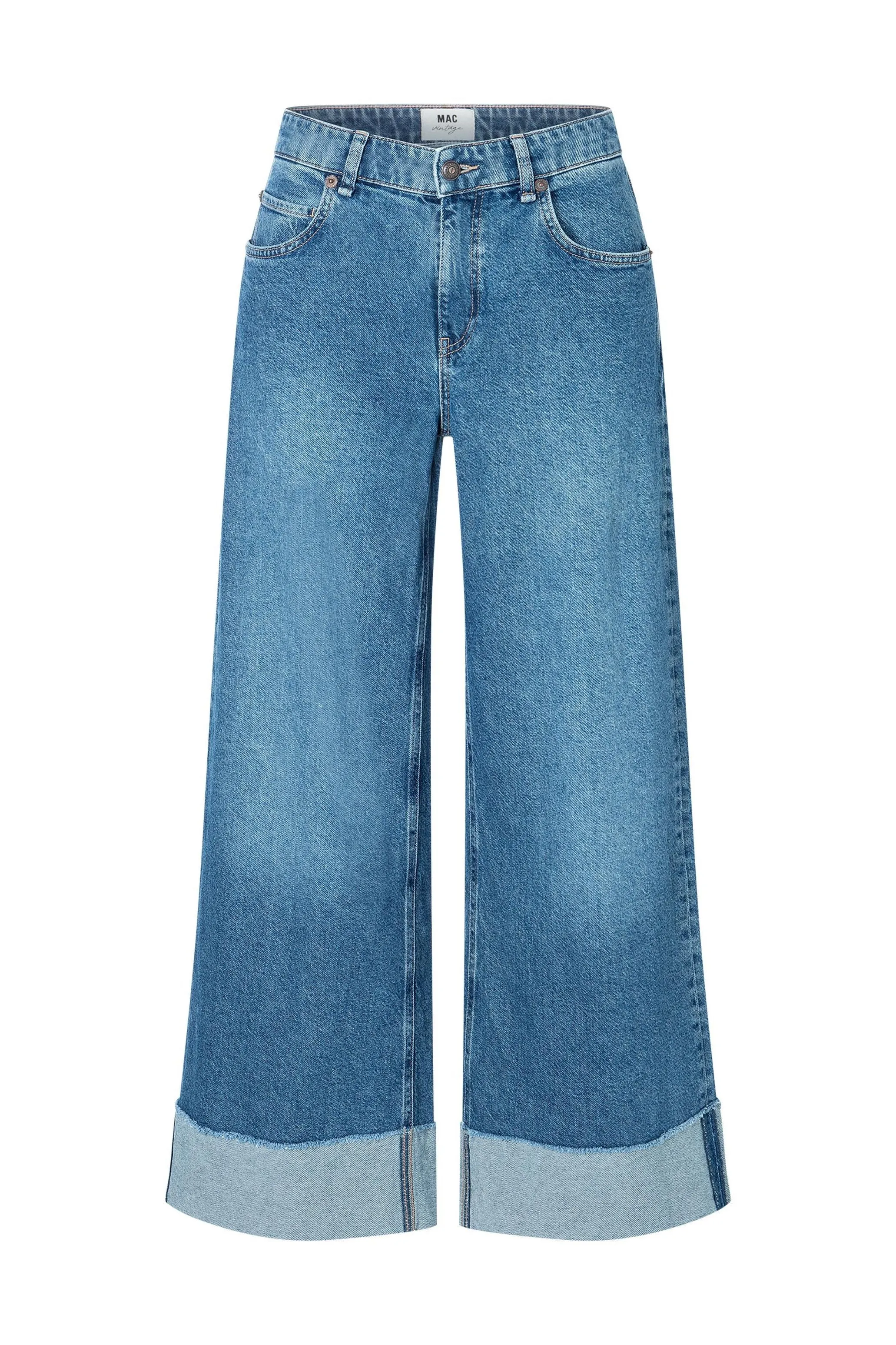 Mac Jeans Nevada Super Wide 2805-90-0291L  | D617 Night Sky Used