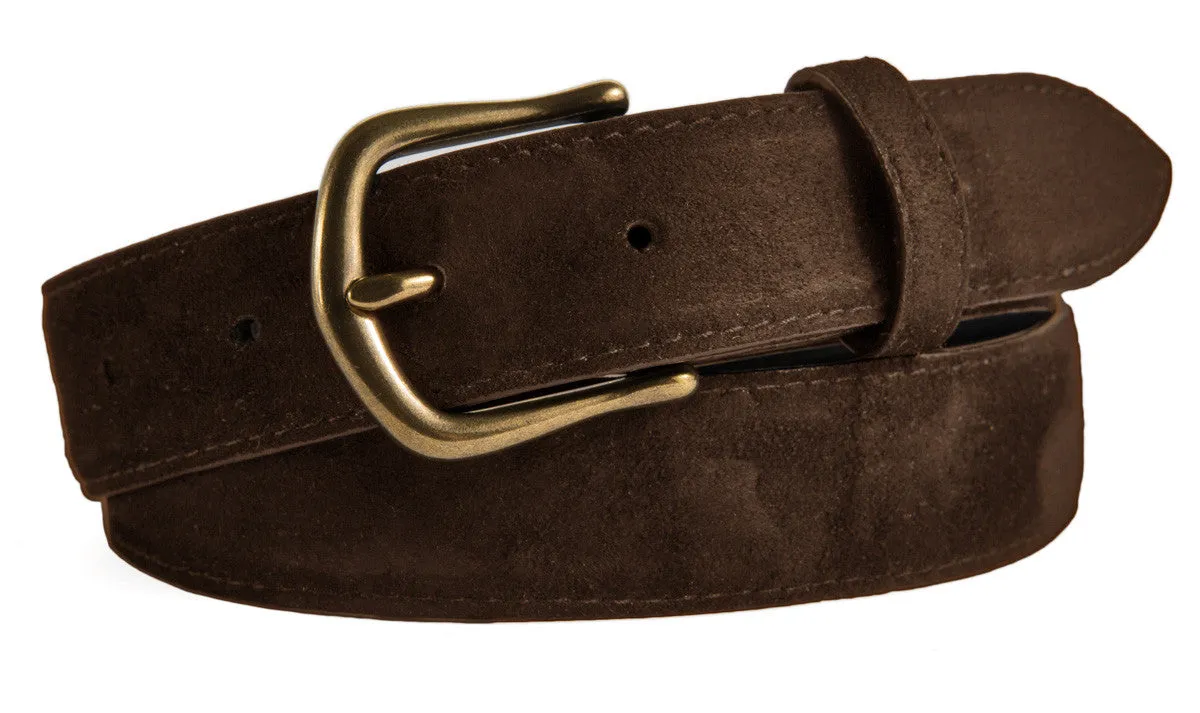 Madison Belt, (1.25") Antiqued Brass Buckle