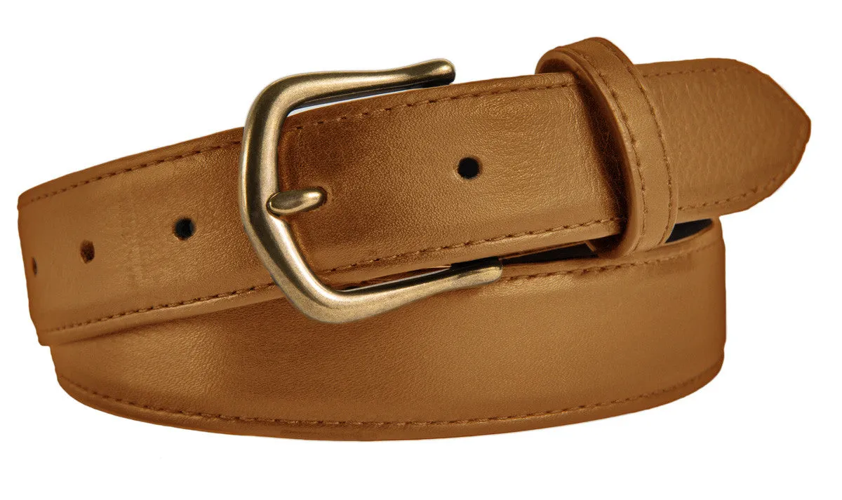 Madison Belt, (1.25") Antiqued Brass Buckle