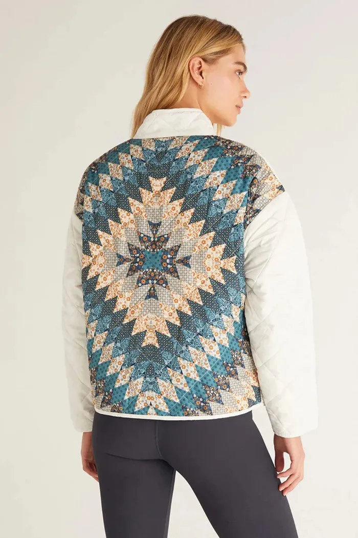 Maya Quilt Panel Jacket