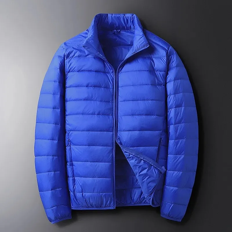 Men's quilted transitional jacket - Lightweight, warm, casual