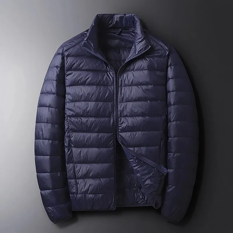 Men's quilted transitional jacket - Lightweight, warm, casual