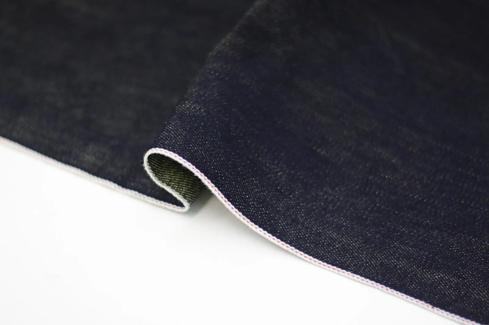 METALLIC GOLD WEFT SELVEDGE DENIM