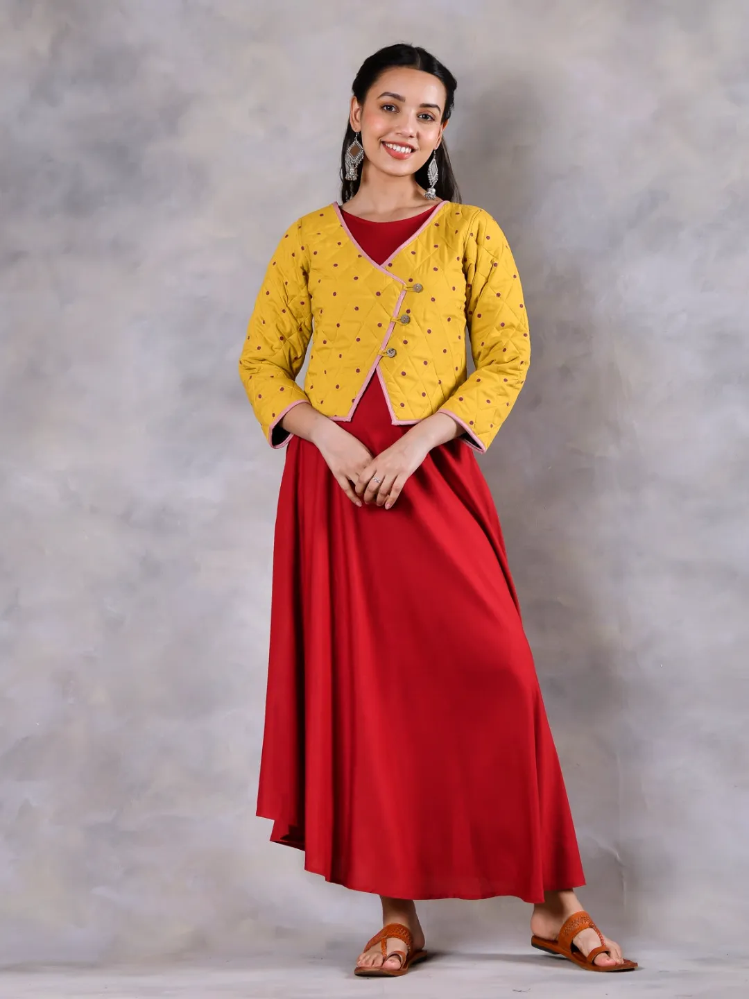 Mimosa Mustard Quilted Jacket