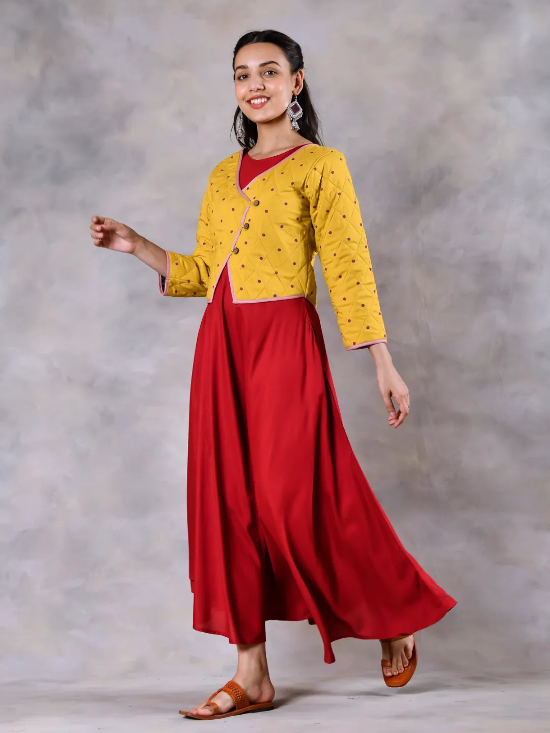 Mimosa Mustard Quilted Jacket