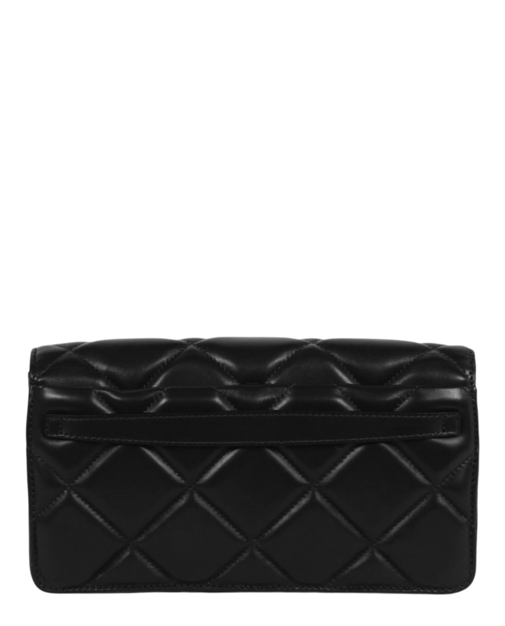 Moschino Heart Studs Quilted Shoulder Bag