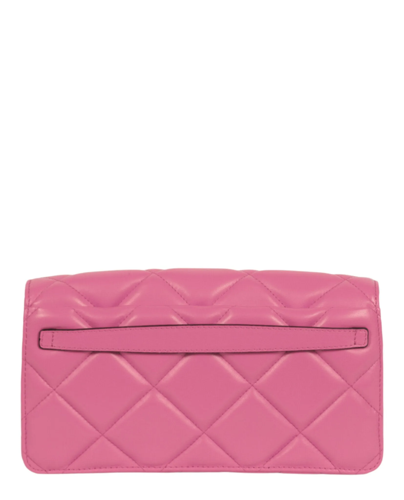 Moschino Heart Studs Quilted Shoulder Bag