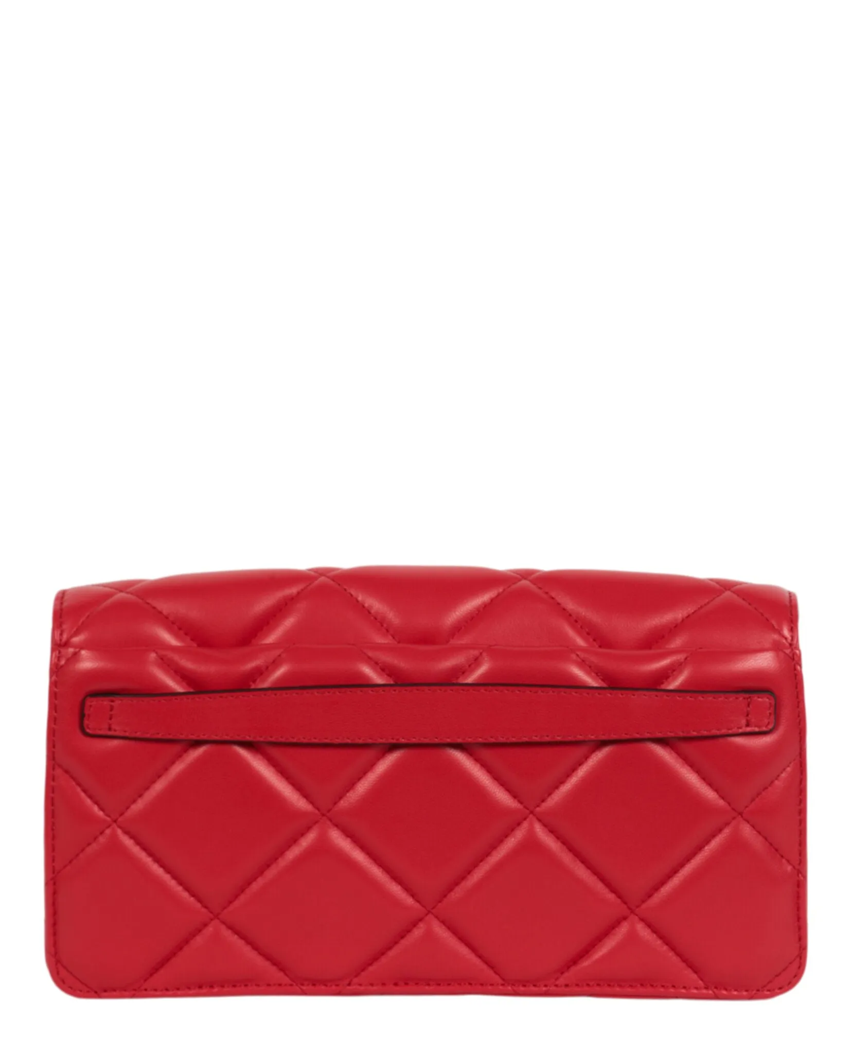 Moschino Heart Studs Quilted Shoulder Bag