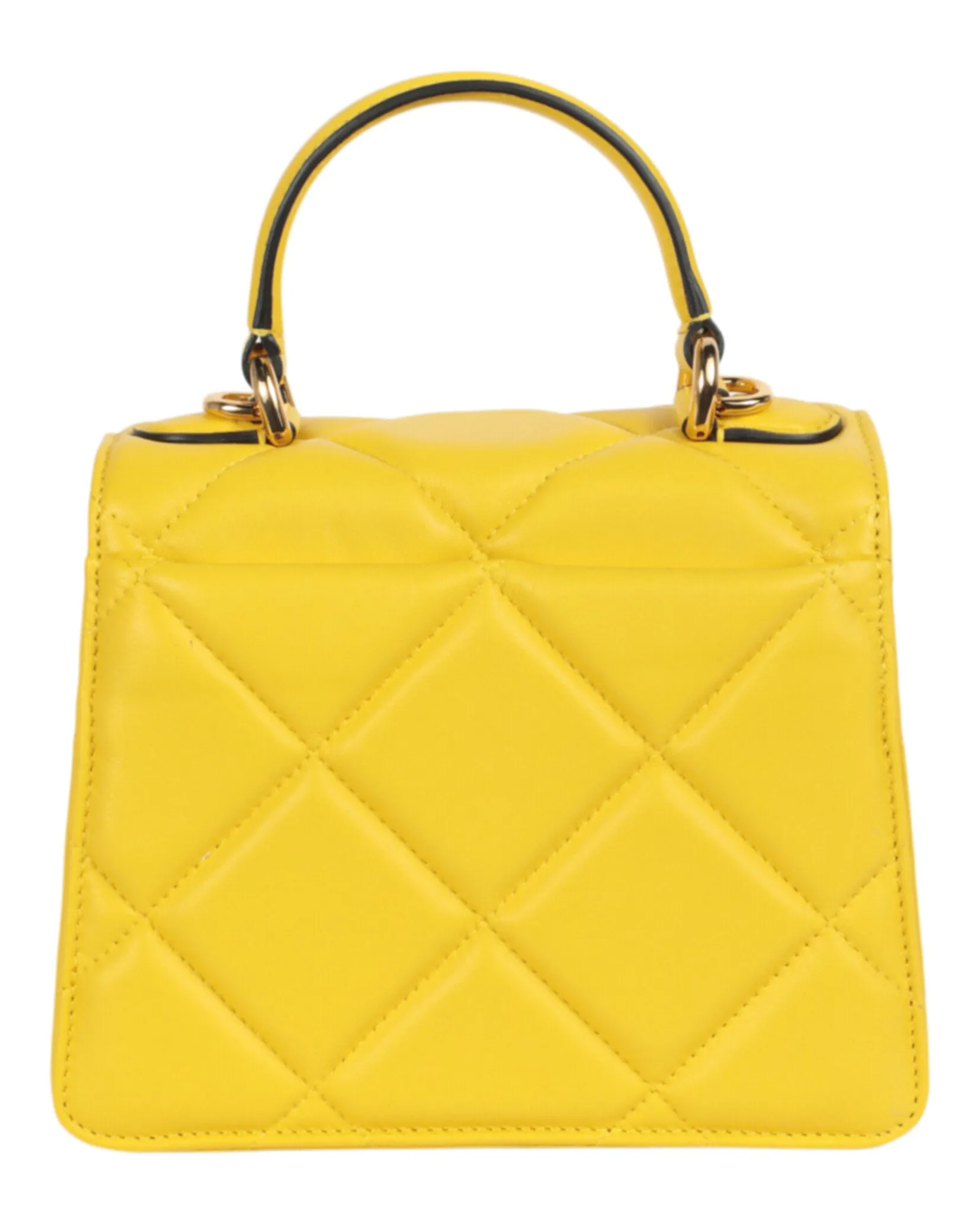 Moschino Heart Studs Quilted Shoulder Bag