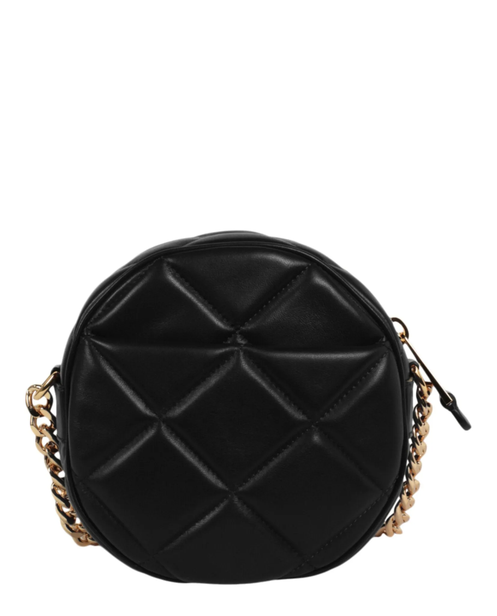 Moschino Heart Studs Quilted Shoulder Bag