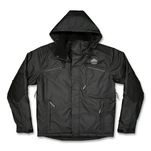 N-ferno 6467 Winter Work Jacket With 300d Polyester Shell, Medium, Black