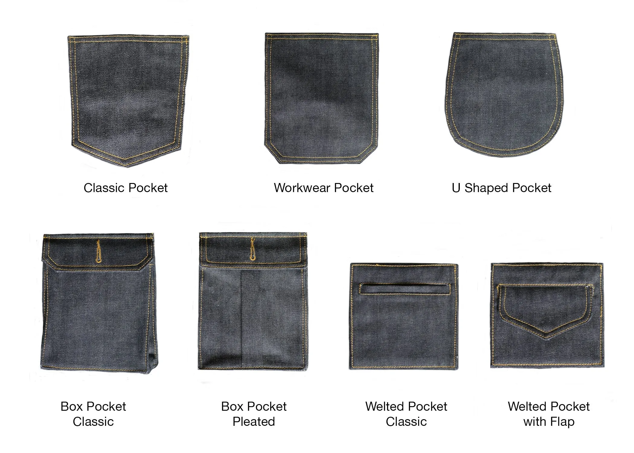 NDL200 INDIGO x INDIGO HERRINGBONE DENIM