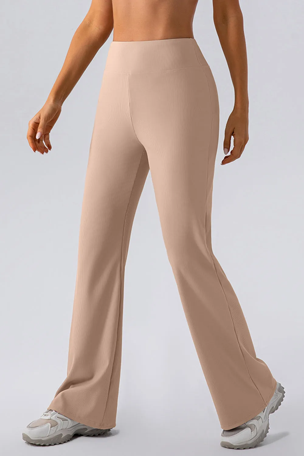 NicholesGifts Women High Waist Straight Active Pants